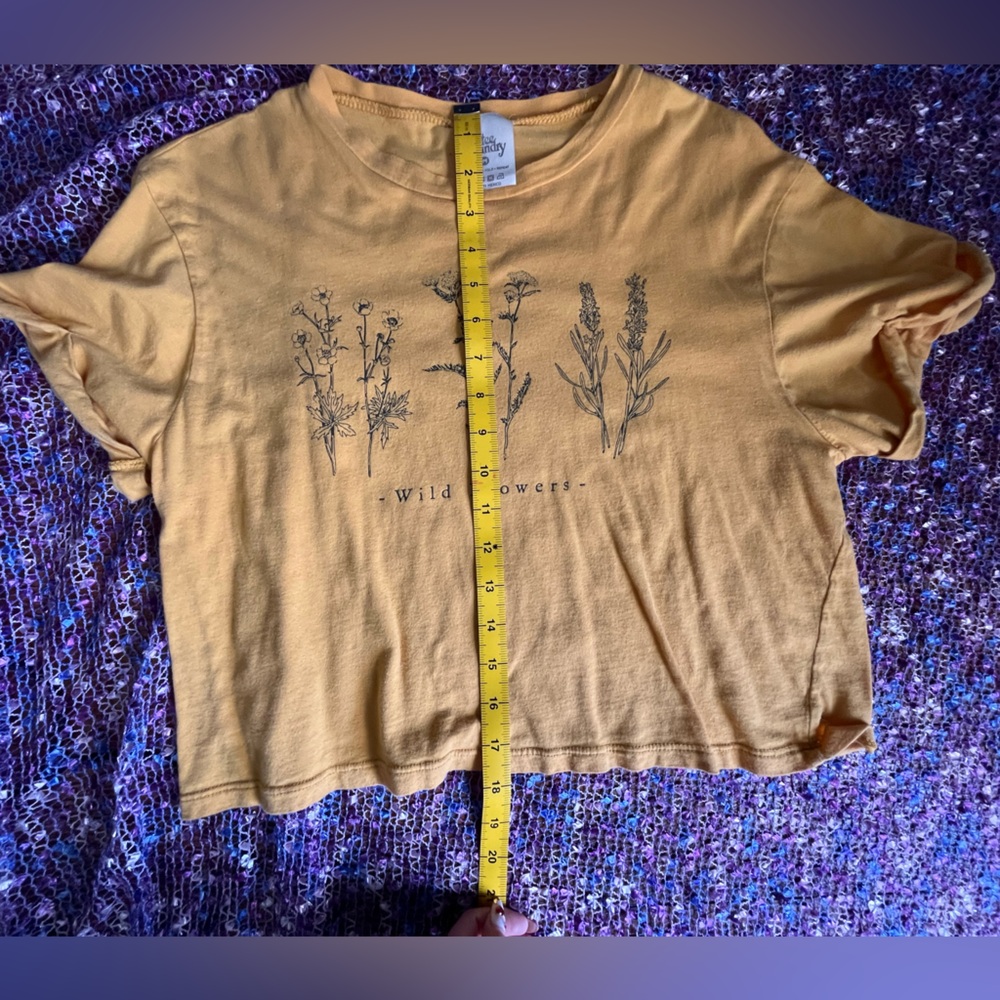 Yellow Graphic Tee